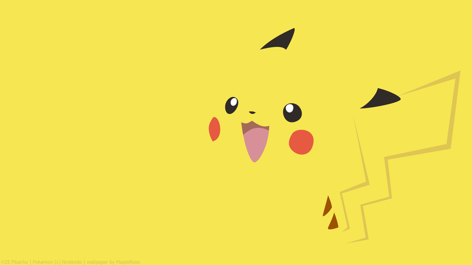 Banner image of flat design Pikachu